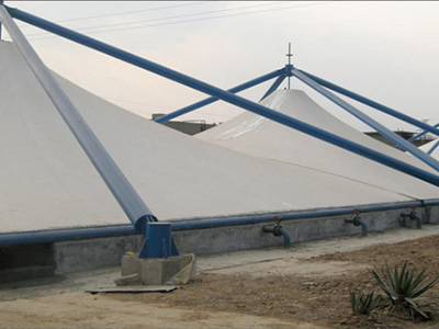 帐篷展览膜结构,软膜天花膜结构